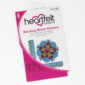 Heartfelt Creations - Elegant Mosaics Collection - Bursting Bloom Mosaics Die / 7390**
