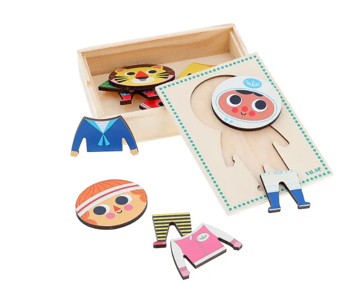 Jules Moody Wooden Puzzle - Vilac