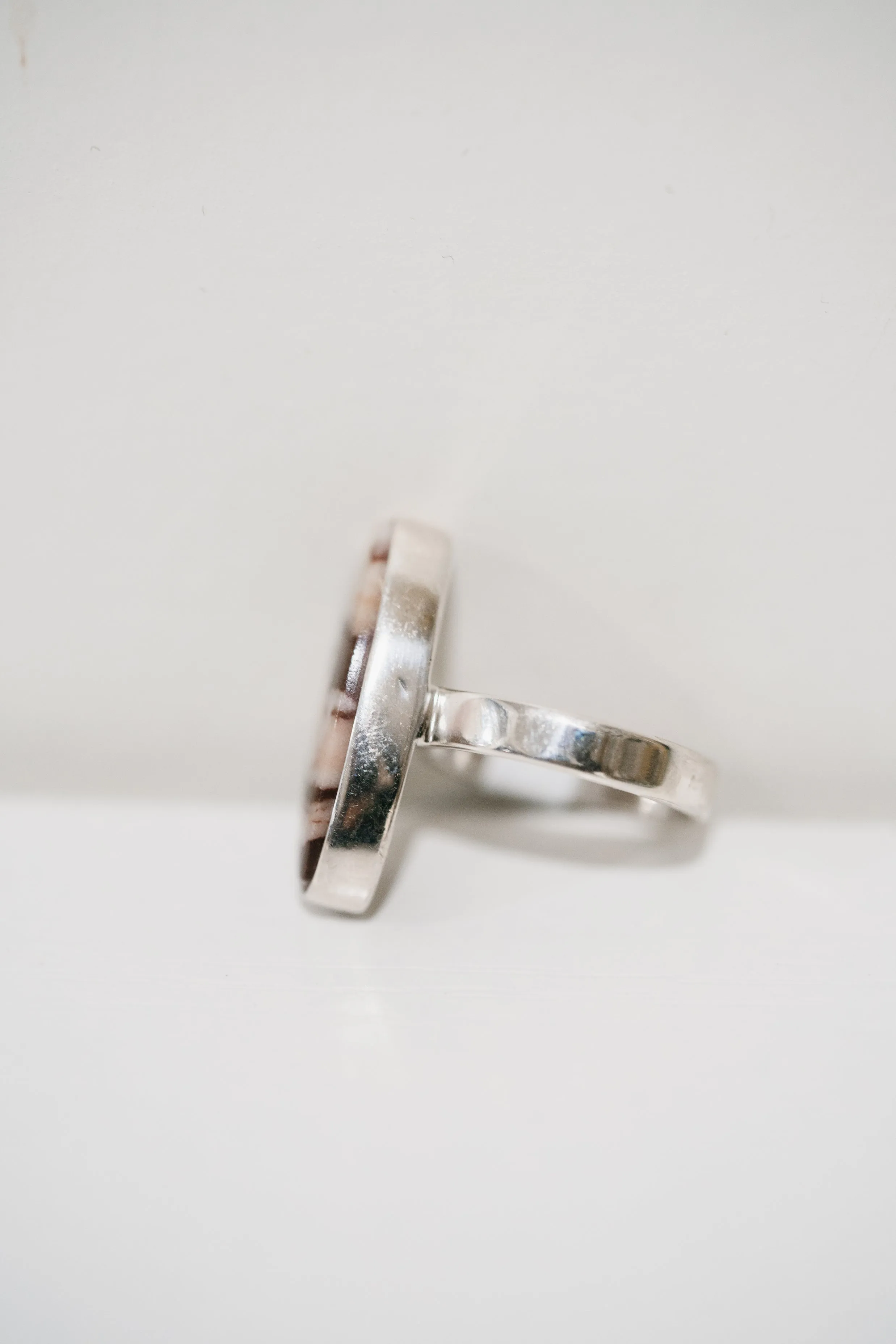 Kalmia Ring | Brown Zebra Jasper