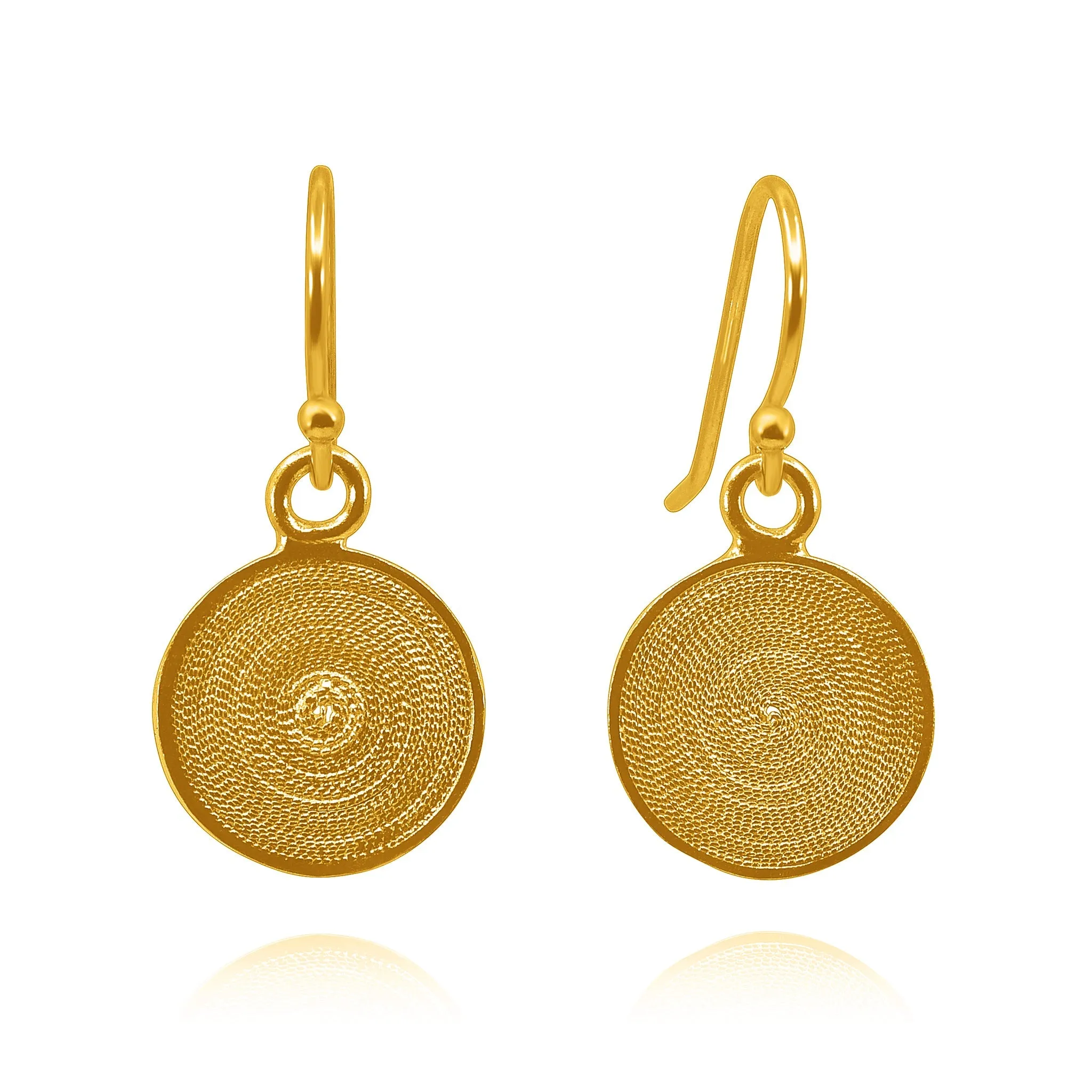 KRISTA GOLD SMALL EARRINGS FILIGREE
