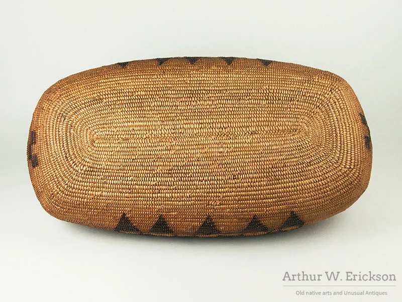 Large Oval Mission Basket