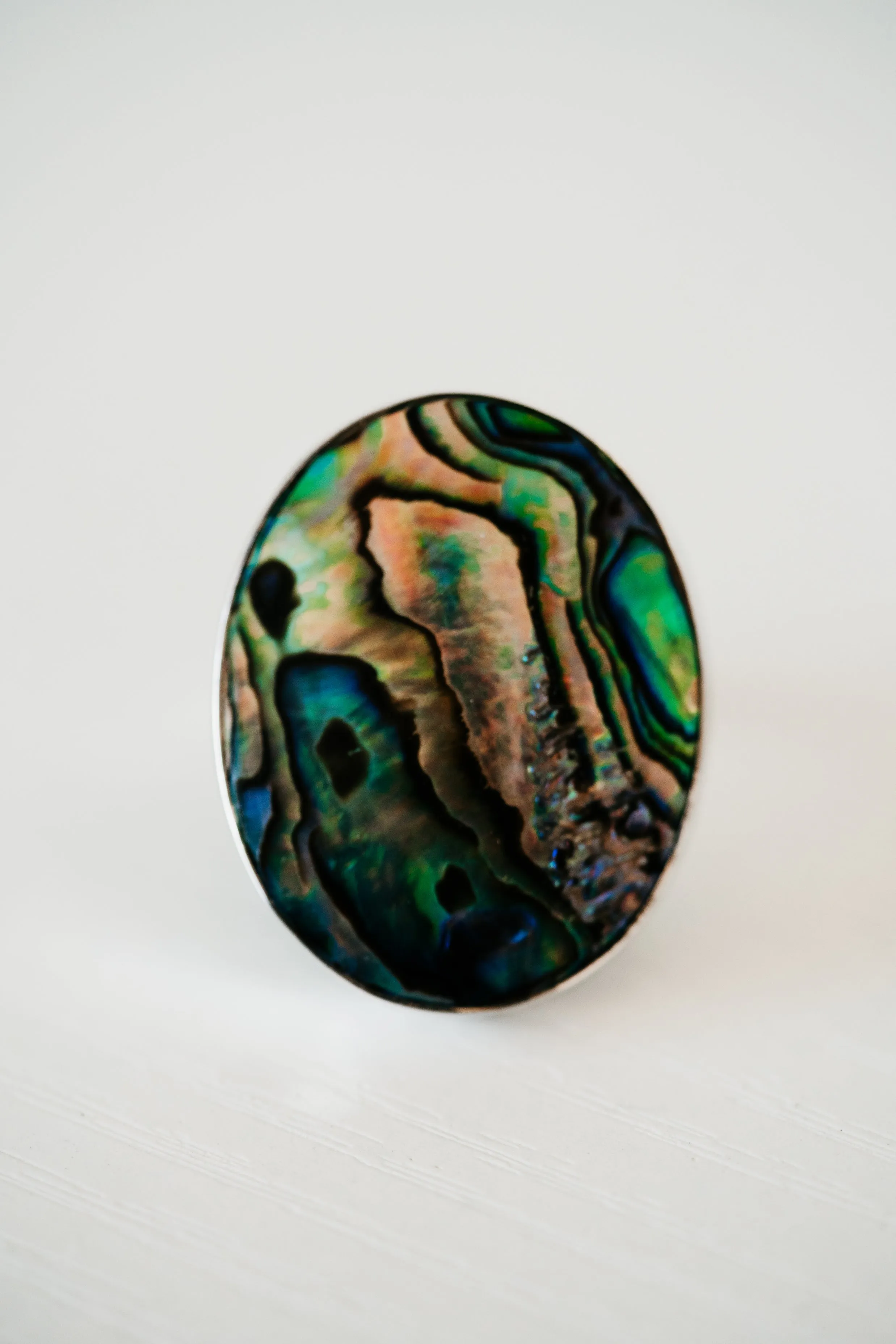 Leonora Ring | Abalone Shell