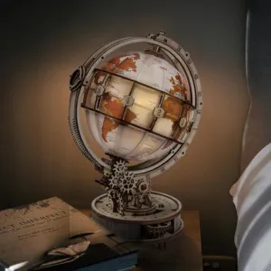 Luminous Globe  Robotime ROKR ST003 Curious Discovery Mechanical Puzzle Kit