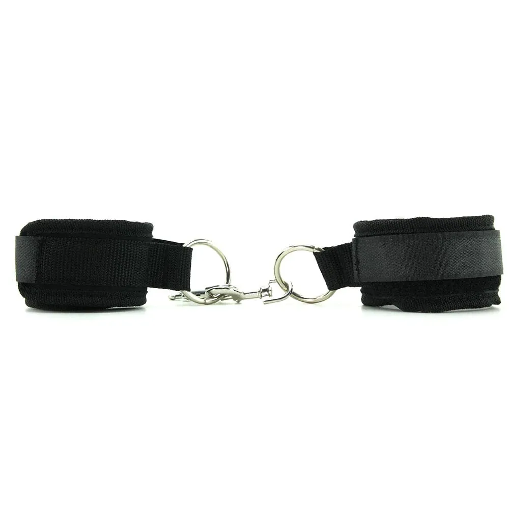 Lux Fetish 3 Piece Adjustable Neck & Wristraint Set