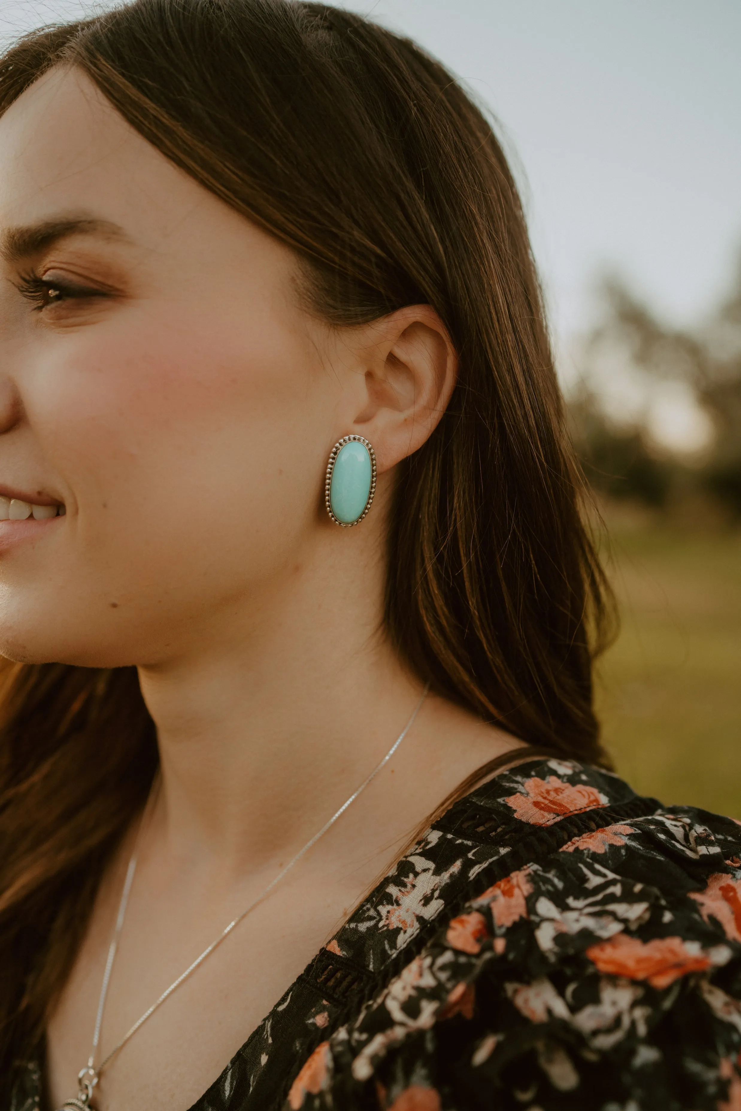 Maxi Earrings | Turquoise