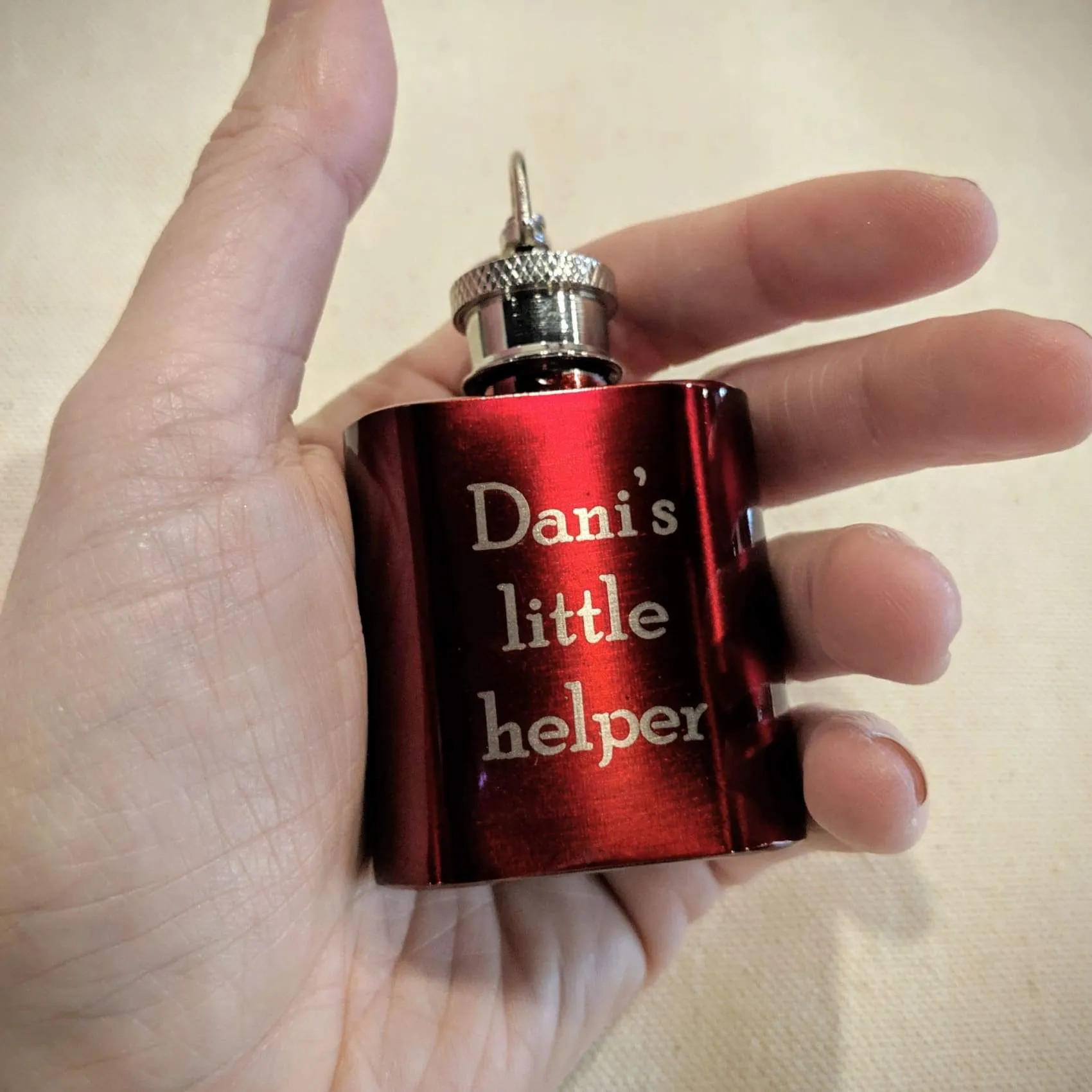 Mini Flask Keychain