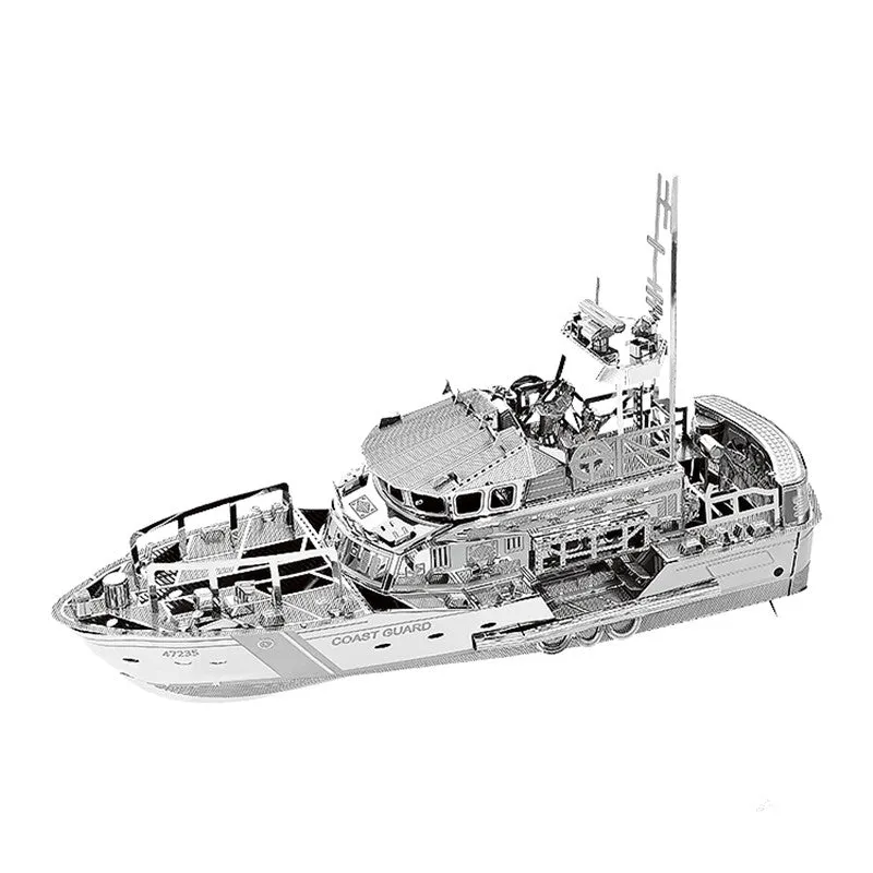 MODEL 3D Metal kits DIY Puzzle Assembly Model LIFEBOAT  C22201 1:100 2 Sheets Stainless Steel Creative toys gift