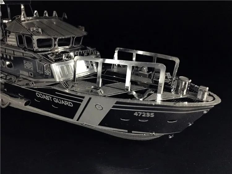 MODEL 3D Metal kits DIY Puzzle Assembly Model LIFEBOAT  C22201 1:100 2 Sheets Stainless Steel Creative toys gift