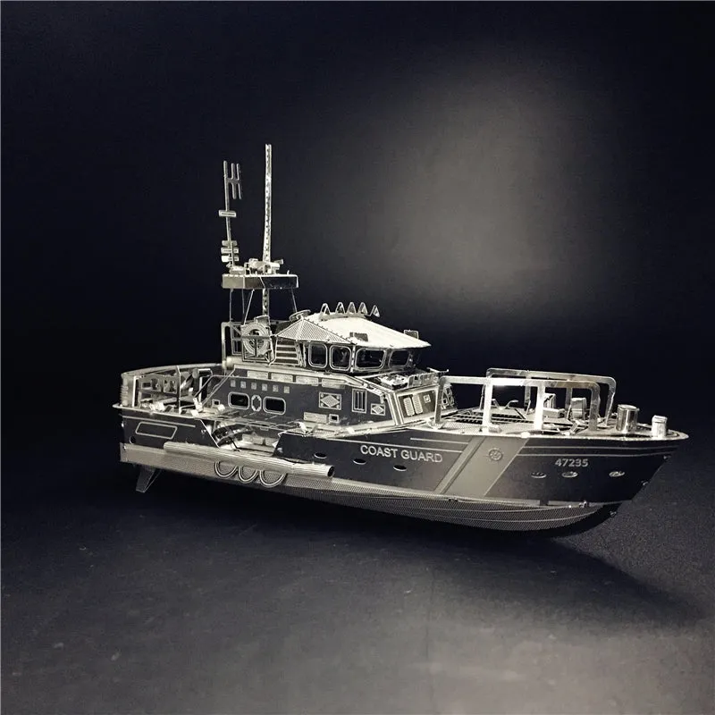 MODEL 3D Metal kits DIY Puzzle Assembly Model LIFEBOAT  C22201 1:100 2 Sheets Stainless Steel Creative toys gift