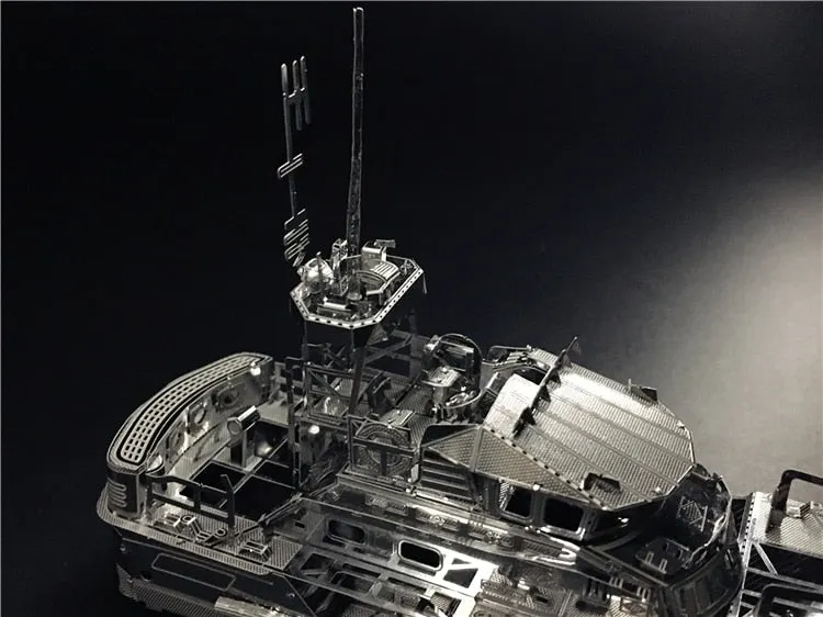 MODEL 3D Metal kits DIY Puzzle Assembly Model LIFEBOAT  C22201 1:100 2 Sheets Stainless Steel Creative toys gift