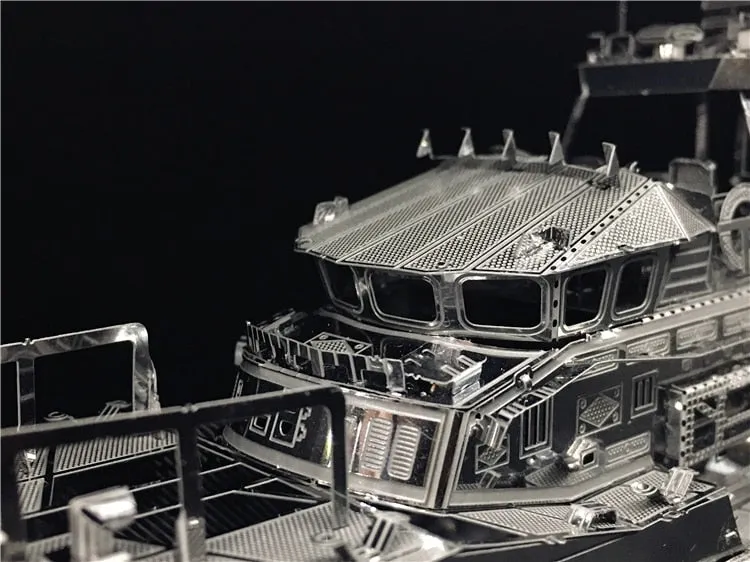 MODEL 3D Metal kits DIY Puzzle Assembly Model LIFEBOAT  C22201 1:100 2 Sheets Stainless Steel Creative toys gift