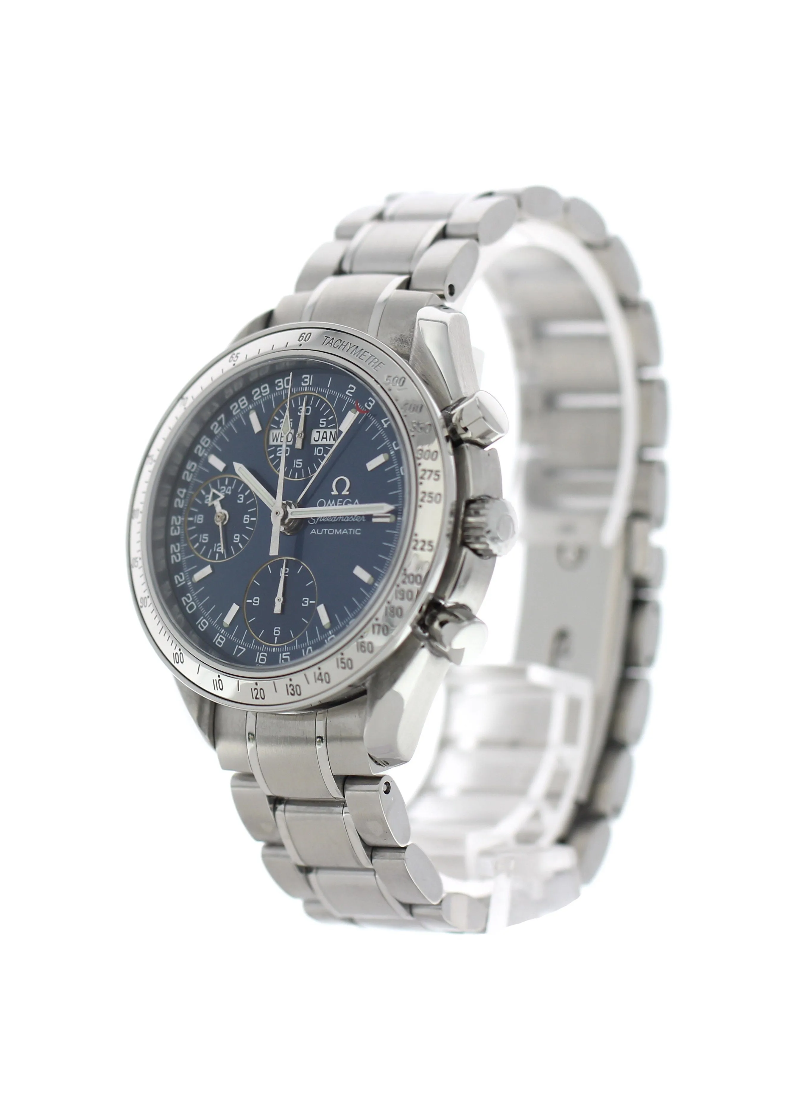 Omega Speedmaster Triple Date Chronograph 3523.80 W/ Box And Papers