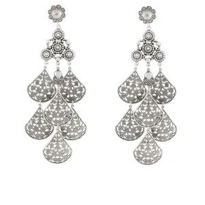 ORFERIA EARRINGS SILVER