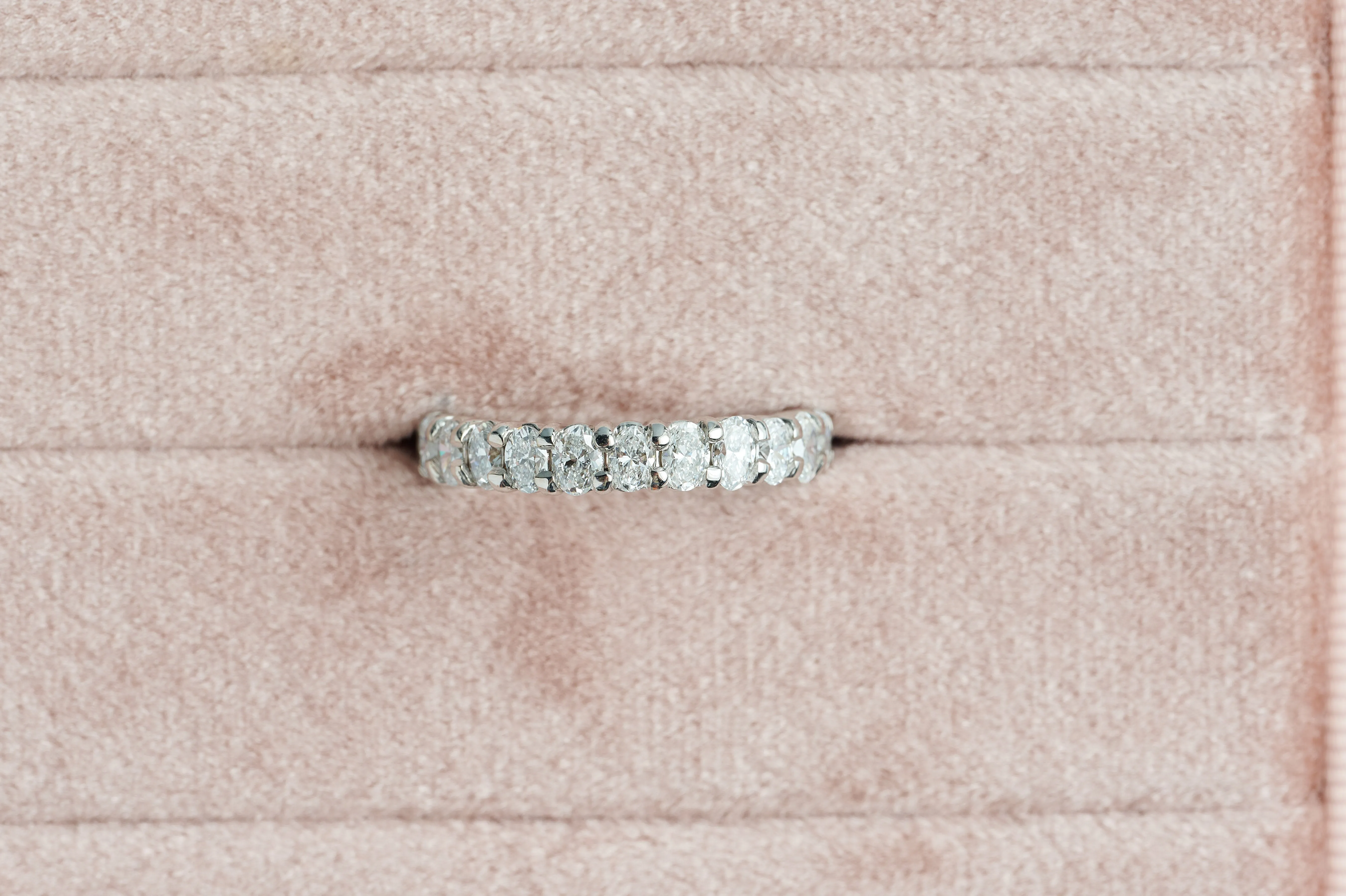 Oval Eternity Band