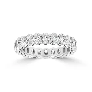 Oval Eternity Band
