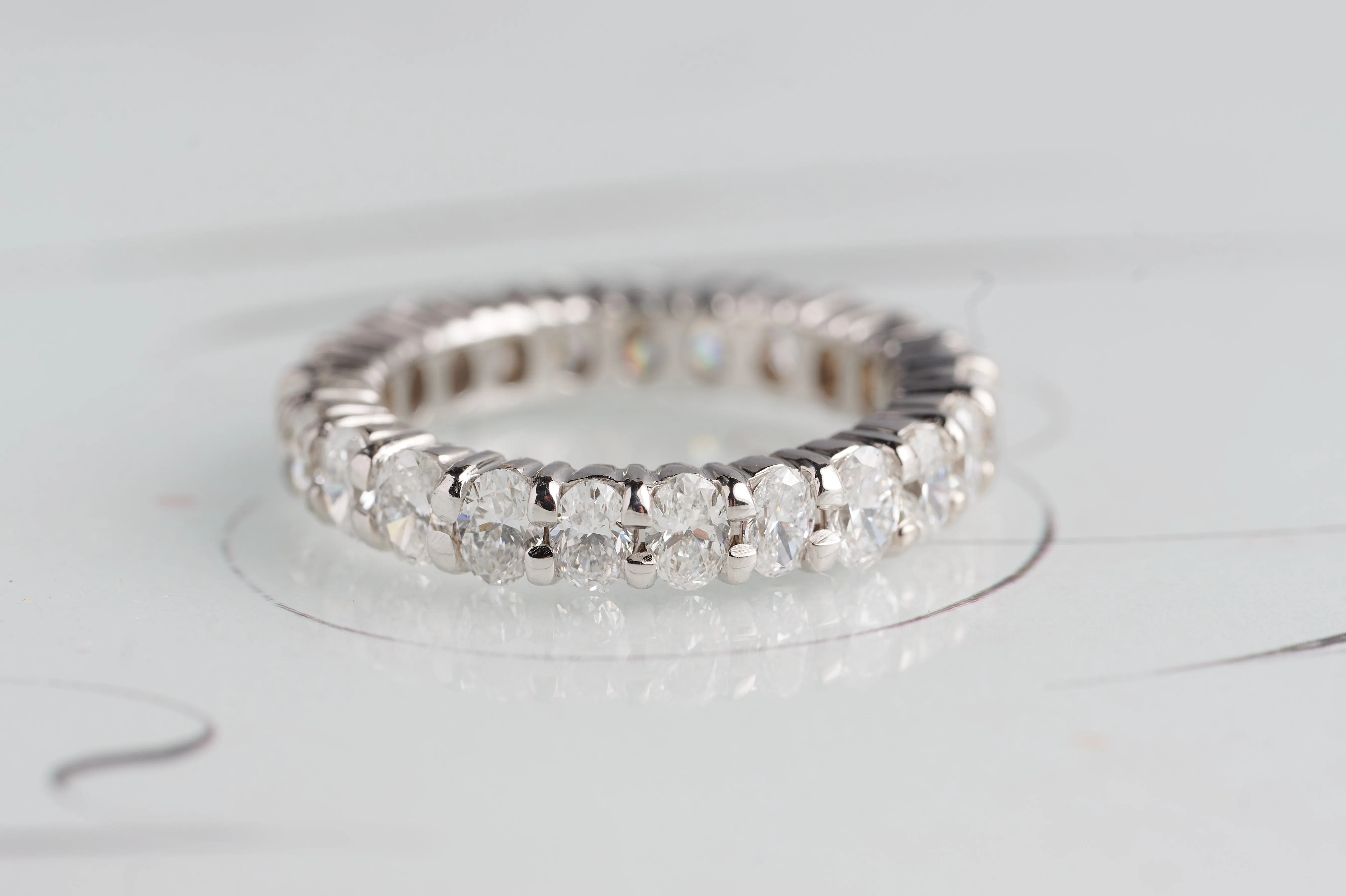 Oval Eternity Band