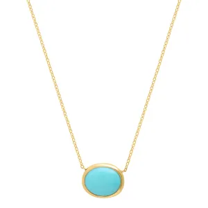 Oval Turquoise necklace