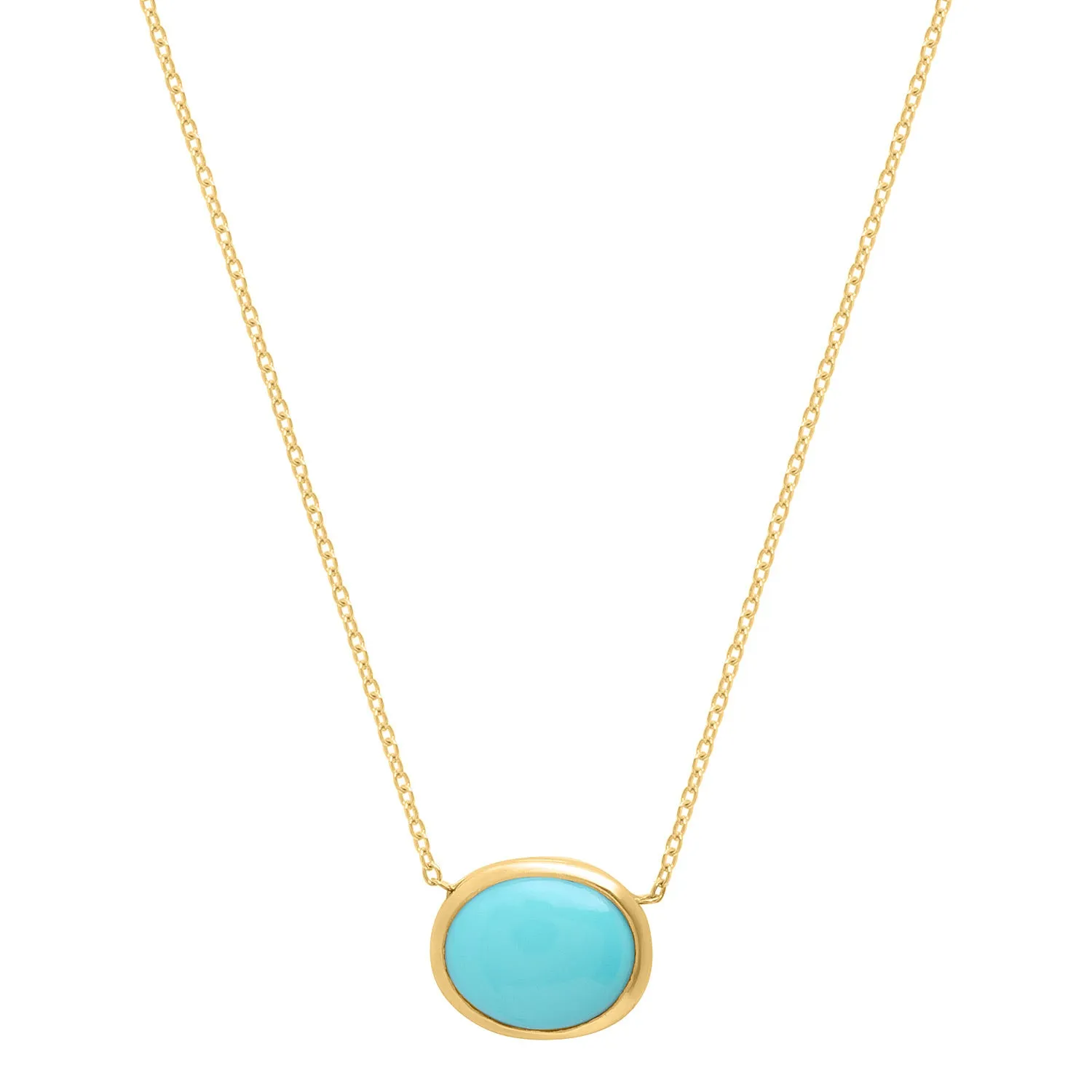 Oval Turquoise necklace