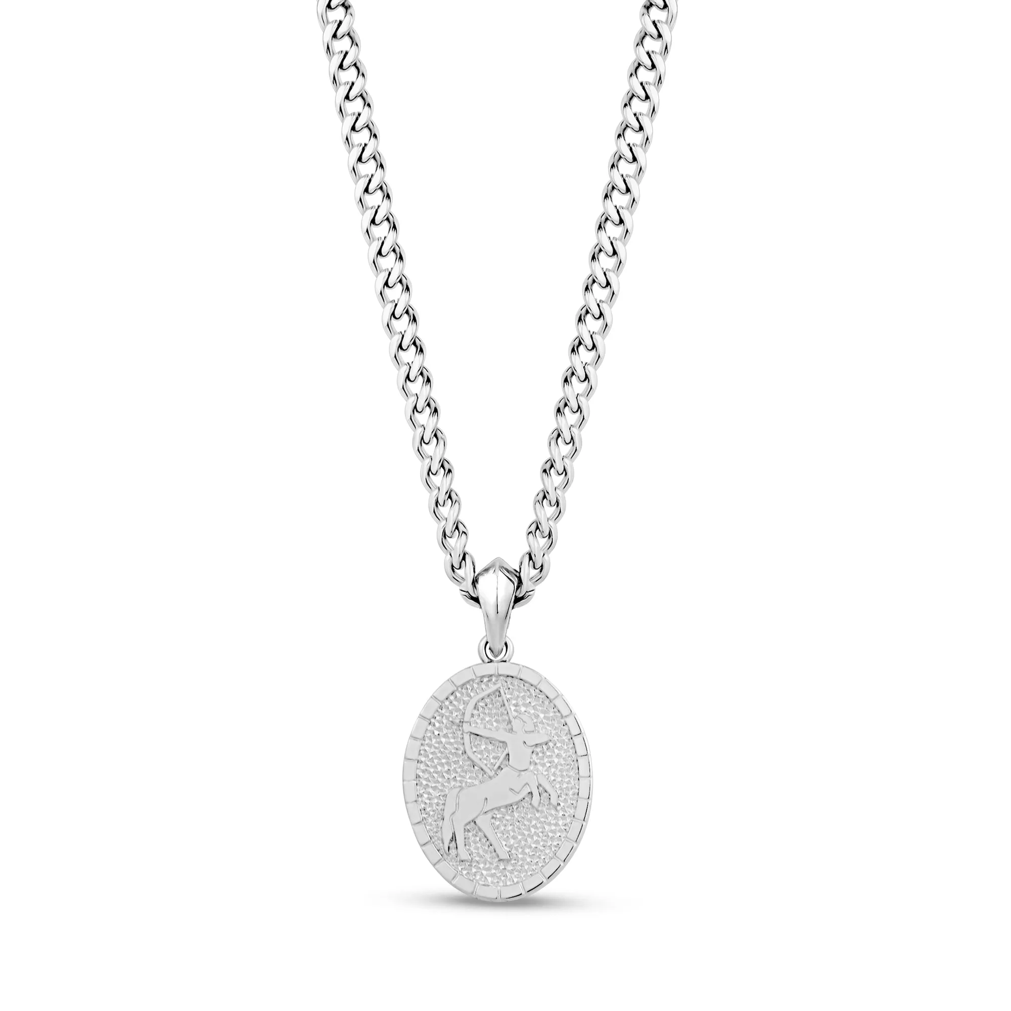 Oval Zodiac Pendant