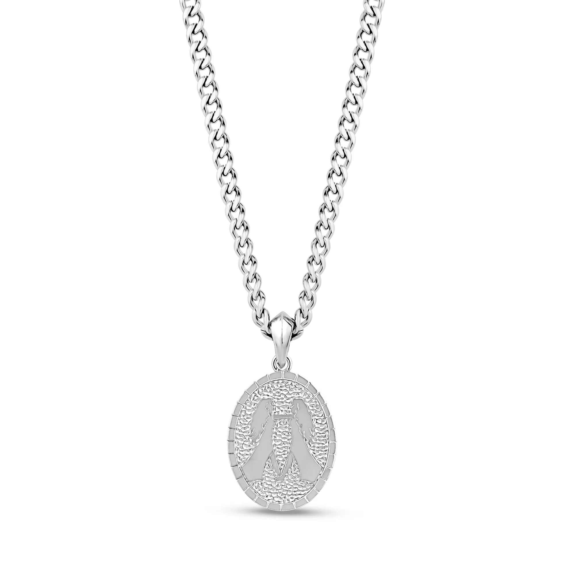 Oval Zodiac Pendant