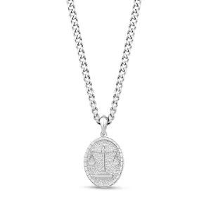 Oval Zodiac Pendant