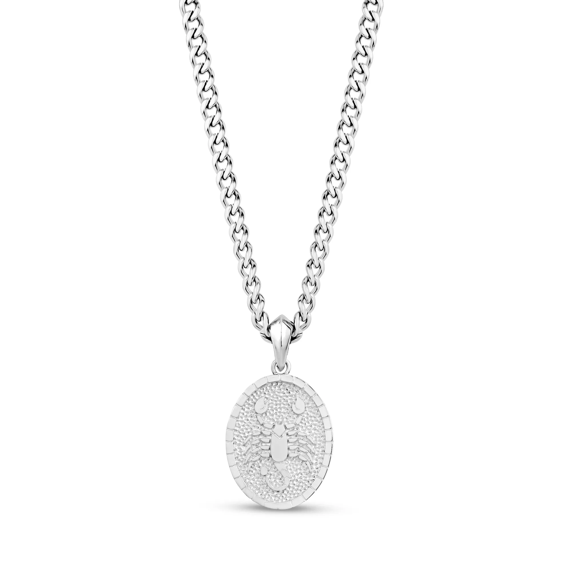 Oval Zodiac Pendant