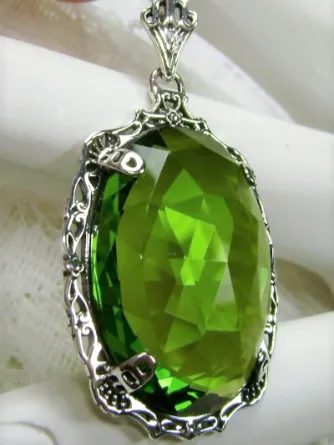 P10, Bubble Pendant, Victorian Reproduction Pendant Necklace, P10