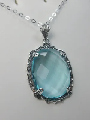 P10, Bubble Pendant, Victorian Reproduction Pendant Necklace, P10
