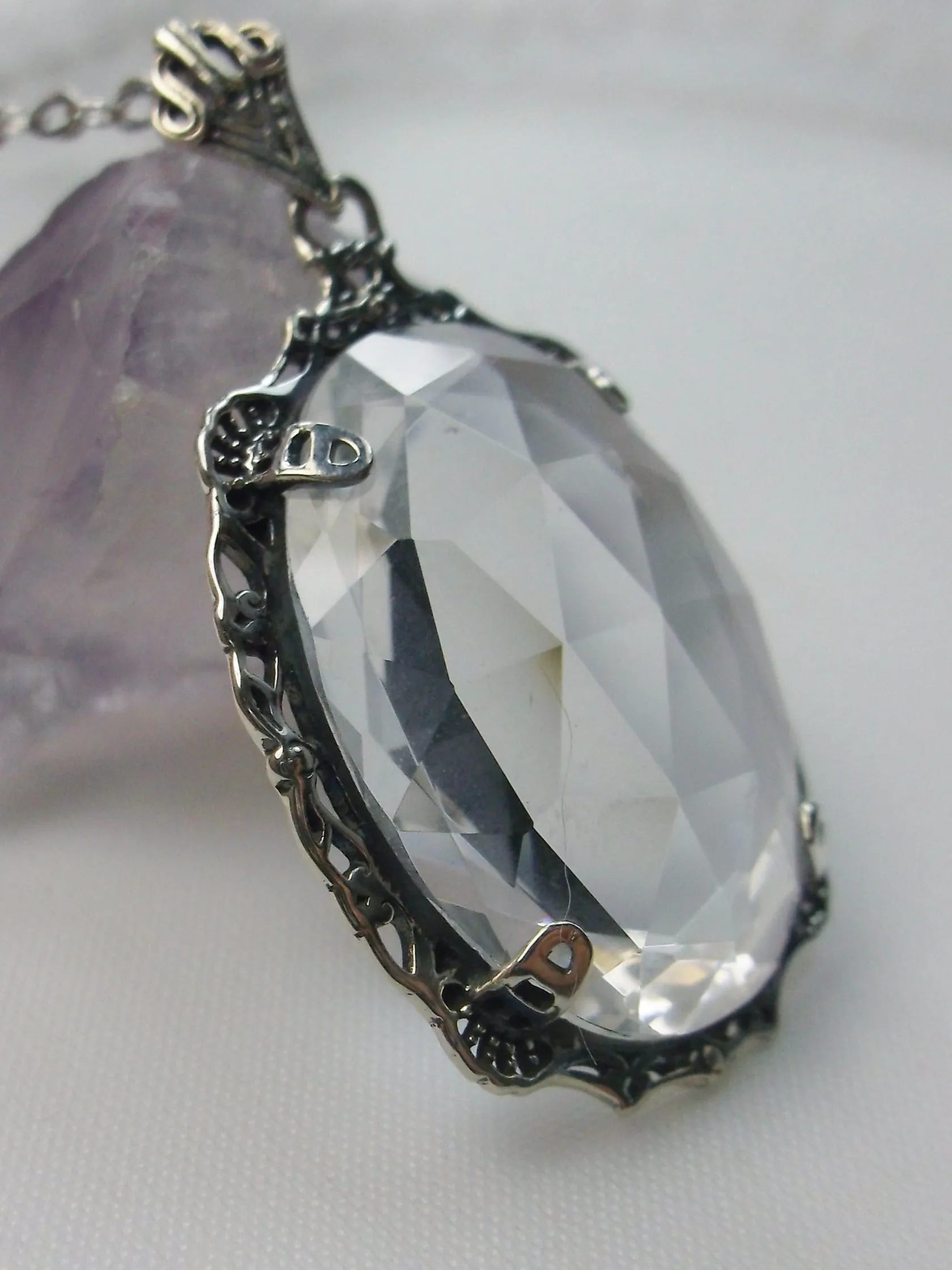 P10, Bubble Pendant, Victorian Reproduction Pendant Necklace, P10