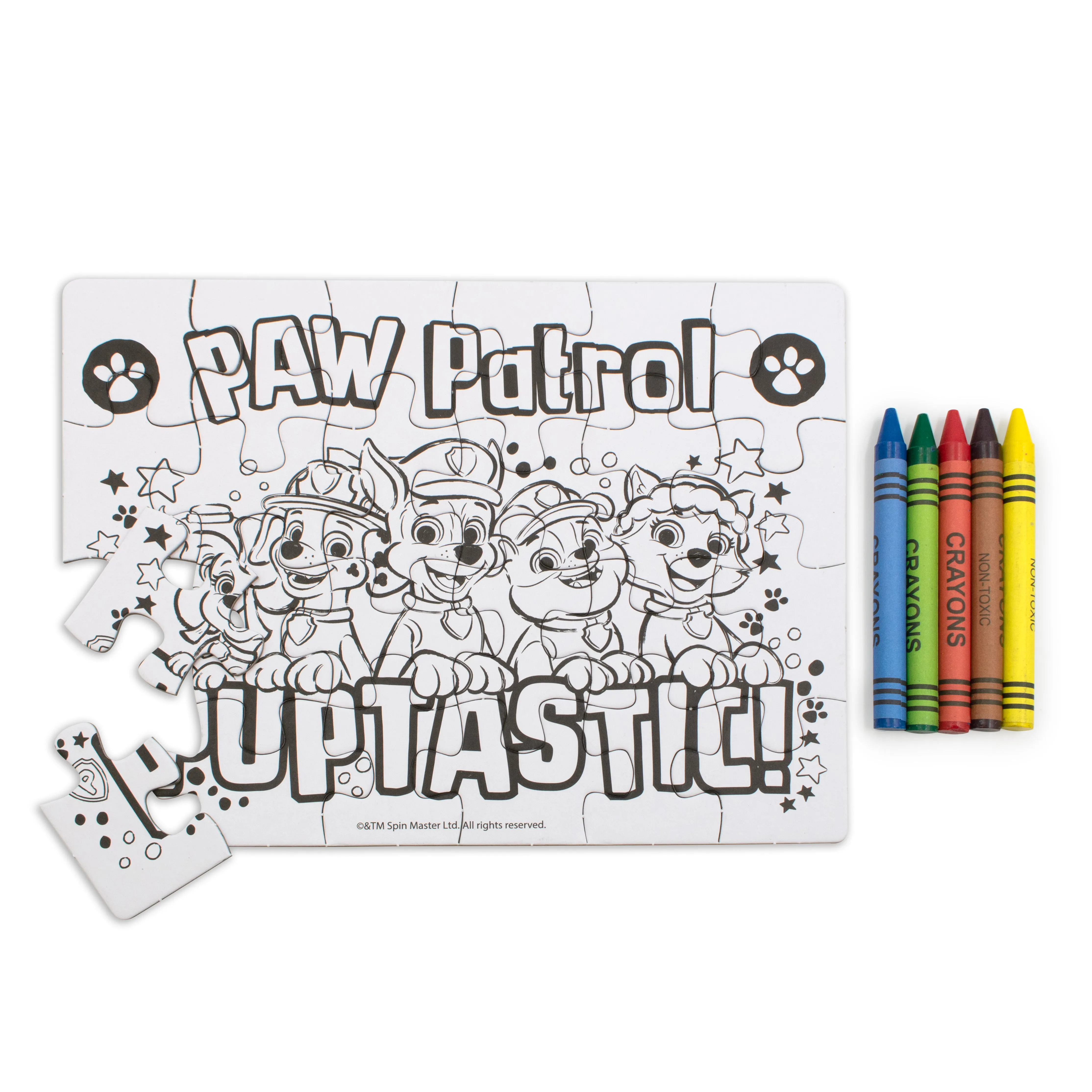 PAW Patrol Boys Activity Set 6pc Kids Arts and Crafts Kit for Home, Travel, or Gift