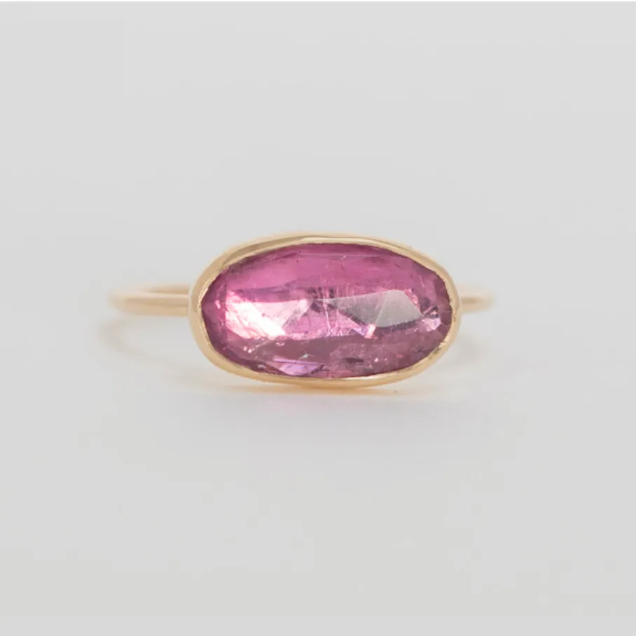 Pink Tourmaline Faye Ring