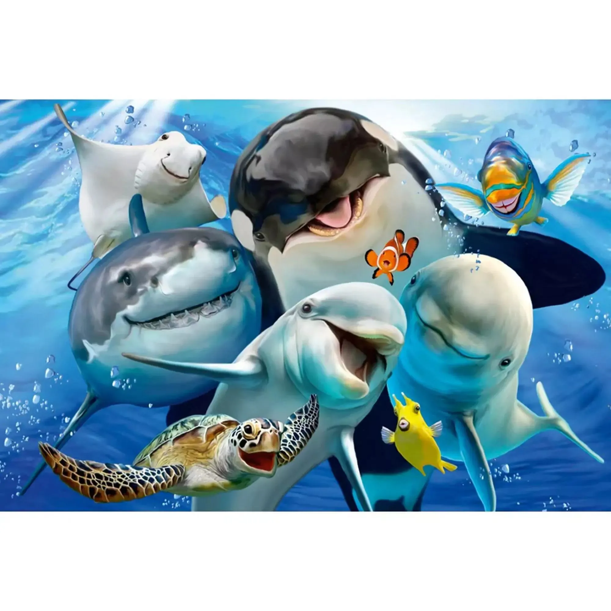 Puzzle Schmidt: Prieteni subacvatici, 200 piese