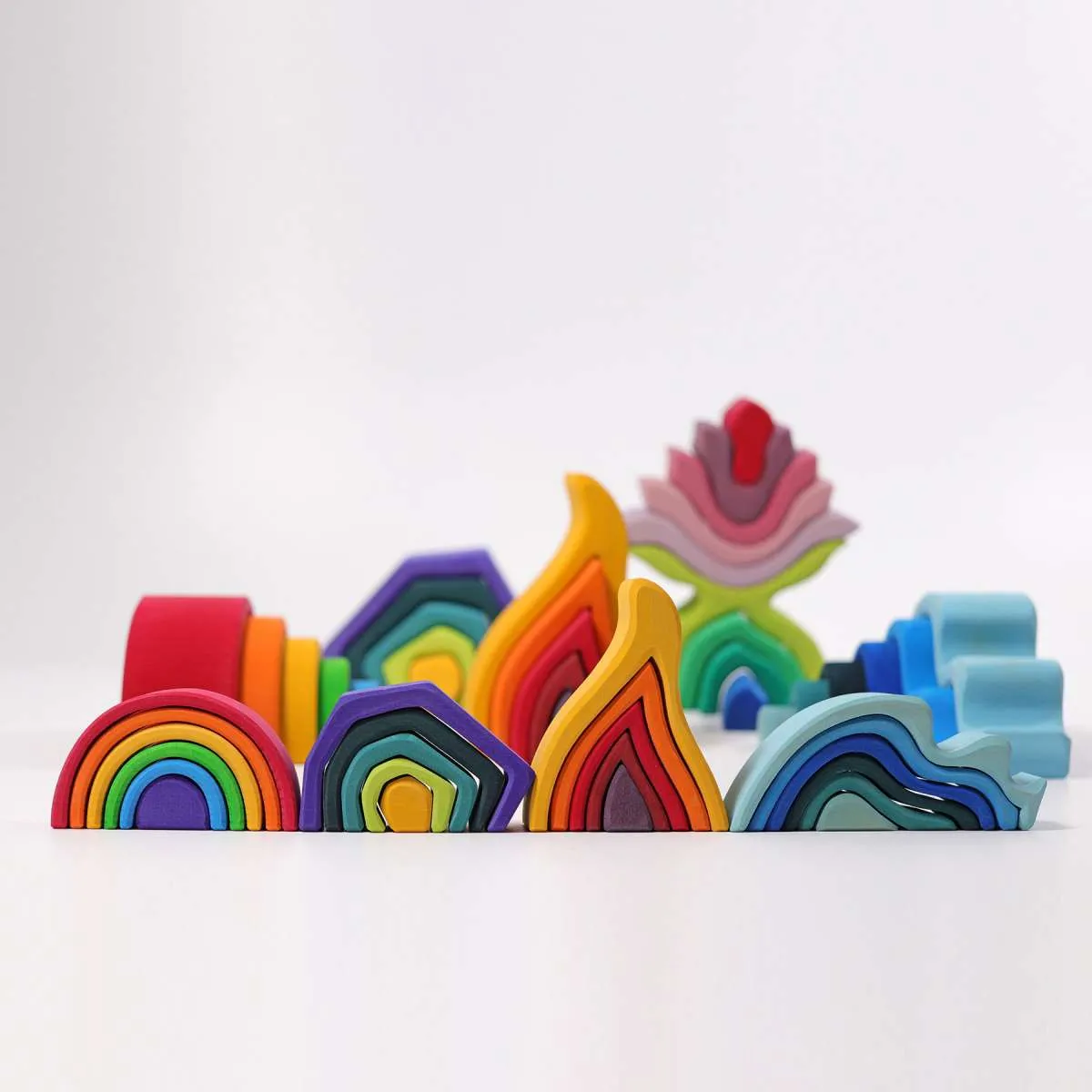 Rainbow Small (6 Piece) - Grimm's Wooden Toys