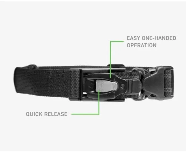 RAPID FORCE - TAQ STRAP - BLACK - STANDARD BUCKLE - BAG PACKAGING