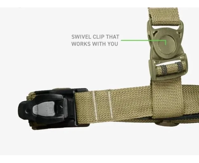 RAPID FORCE - TAQ STRAP - BLACK - STANDARD BUCKLE - BAG PACKAGING
