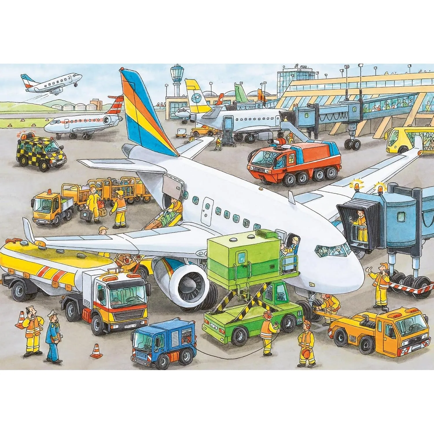 Ravensburger Busy Airport 35 Piece Puzzle