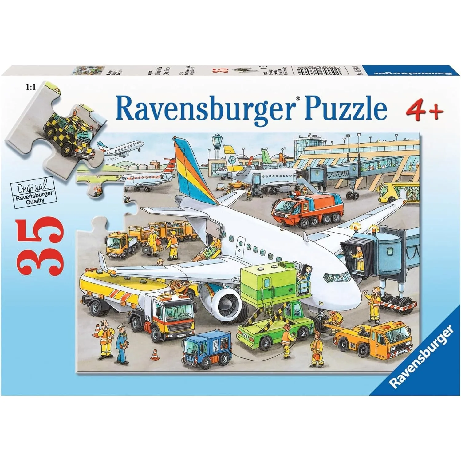 Ravensburger Busy Airport 35 Piece Puzzle
