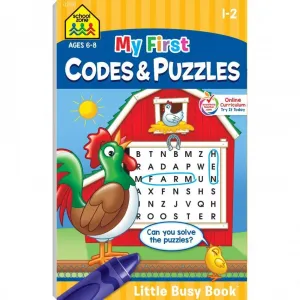 School Zone My First Codes & Puzzles Grade 1-2