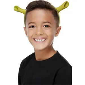 Shrek Ears On Headband, Green