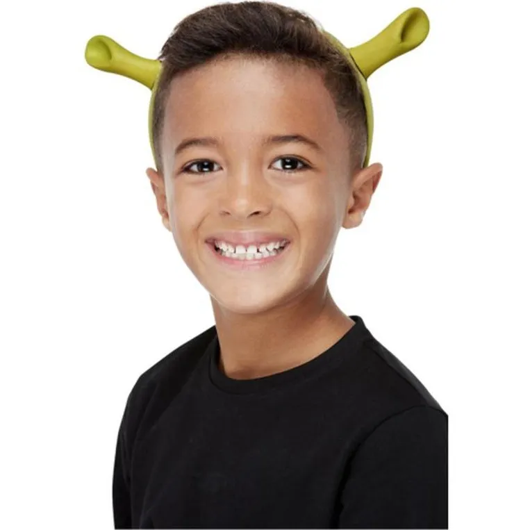 Shrek Ears On Headband, Green