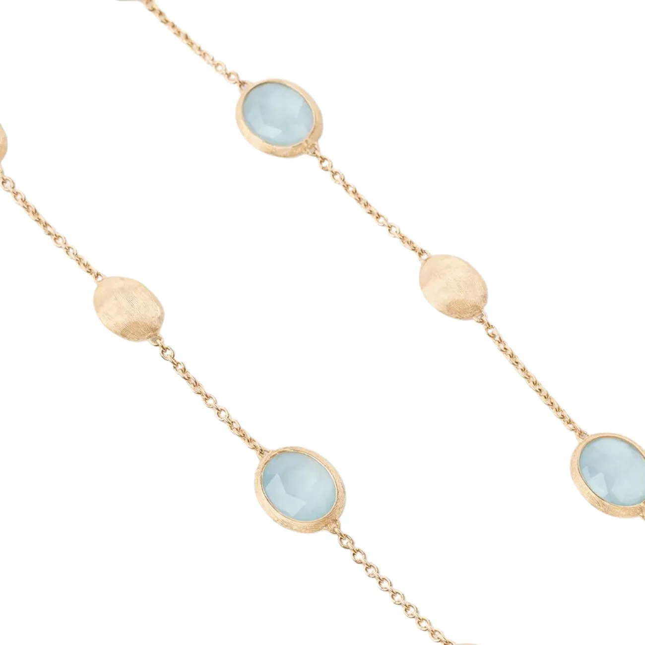 Siviglia 18K Yellow Gold Aquamarine & Gold Necklace