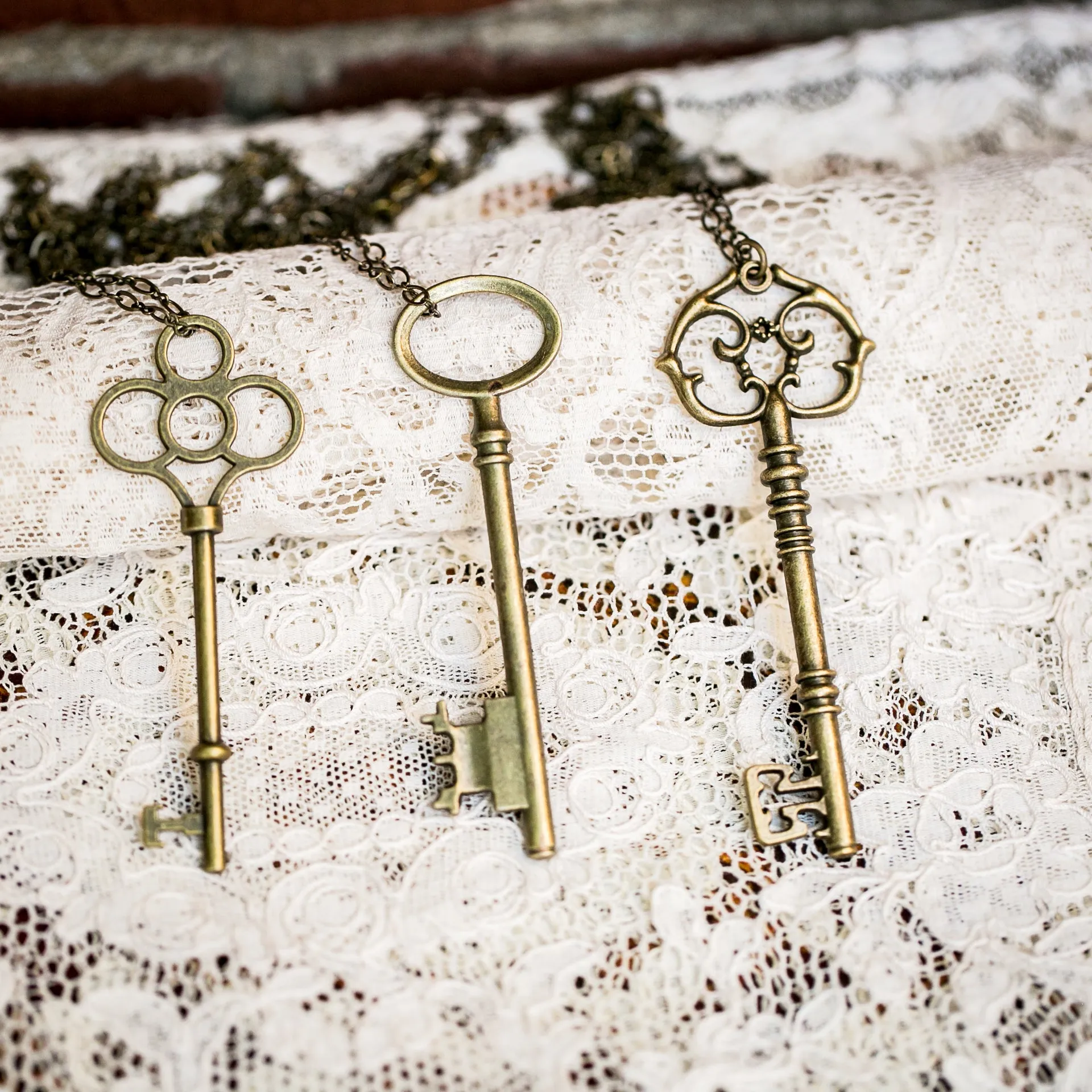 Skeleton Key Necklace