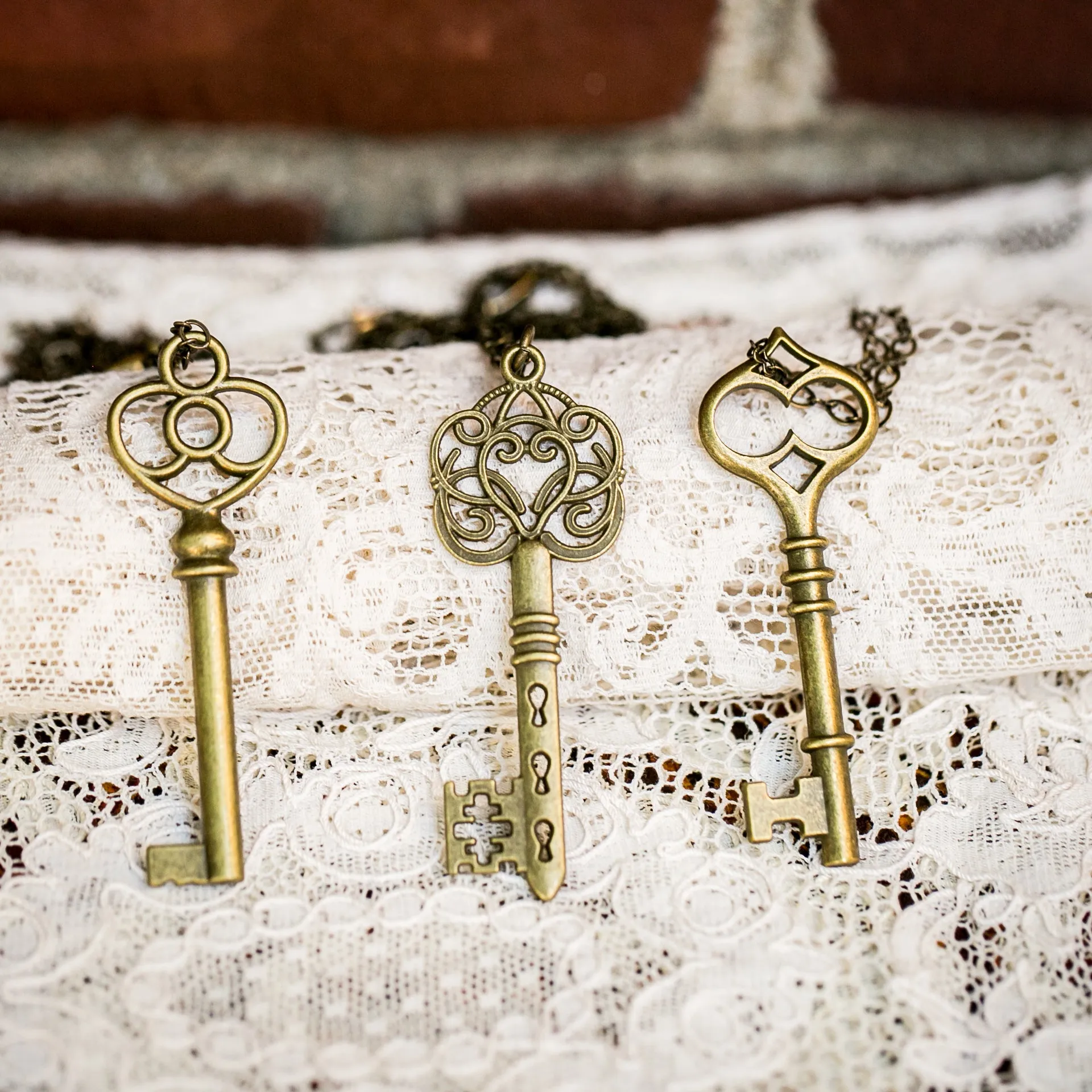 Skeleton Key Necklace