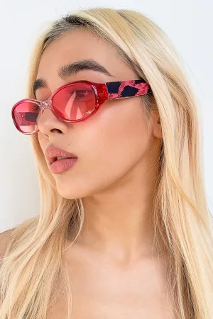 The Simple Life Oval Sunglasses