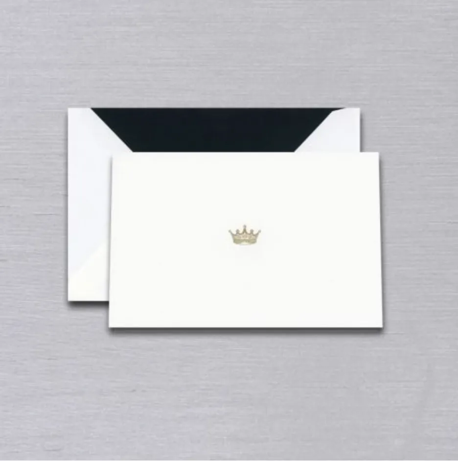 Vera Wang Engraved Crown Notes