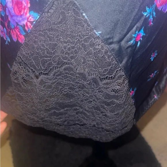 VICTORIA'S SECRET Stretch Satin Corset Mini Slip