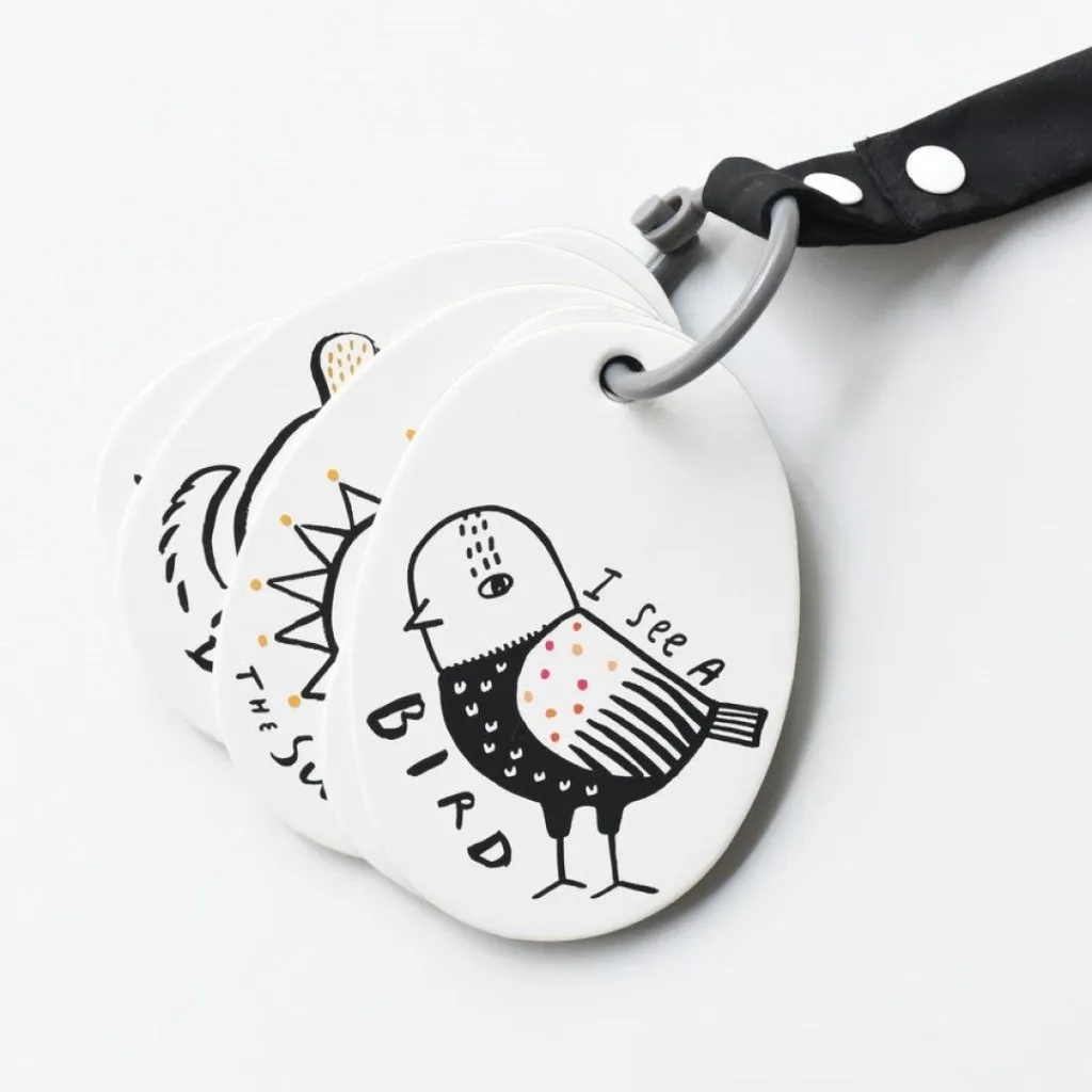 WEE GALLERY Stroller Cards - I See on a Walk