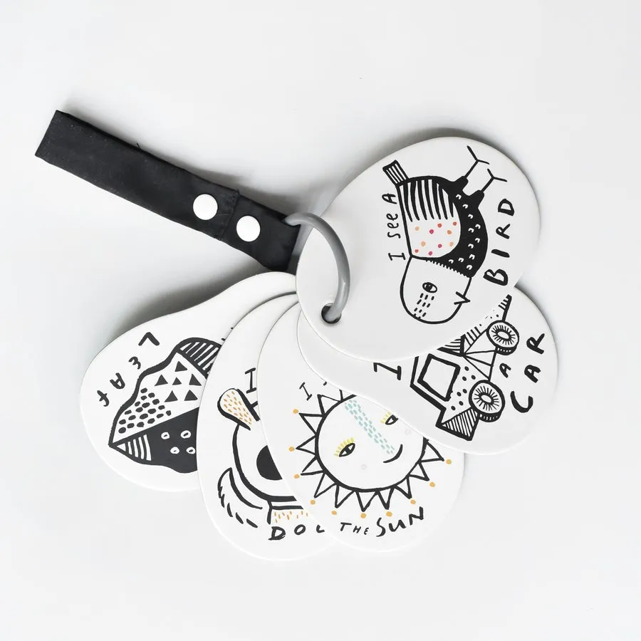 WEE GALLERY Stroller Cards - I See on a Walk