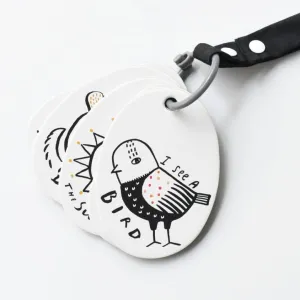 WEE GALLERY Stroller Cards - I See on a Walk