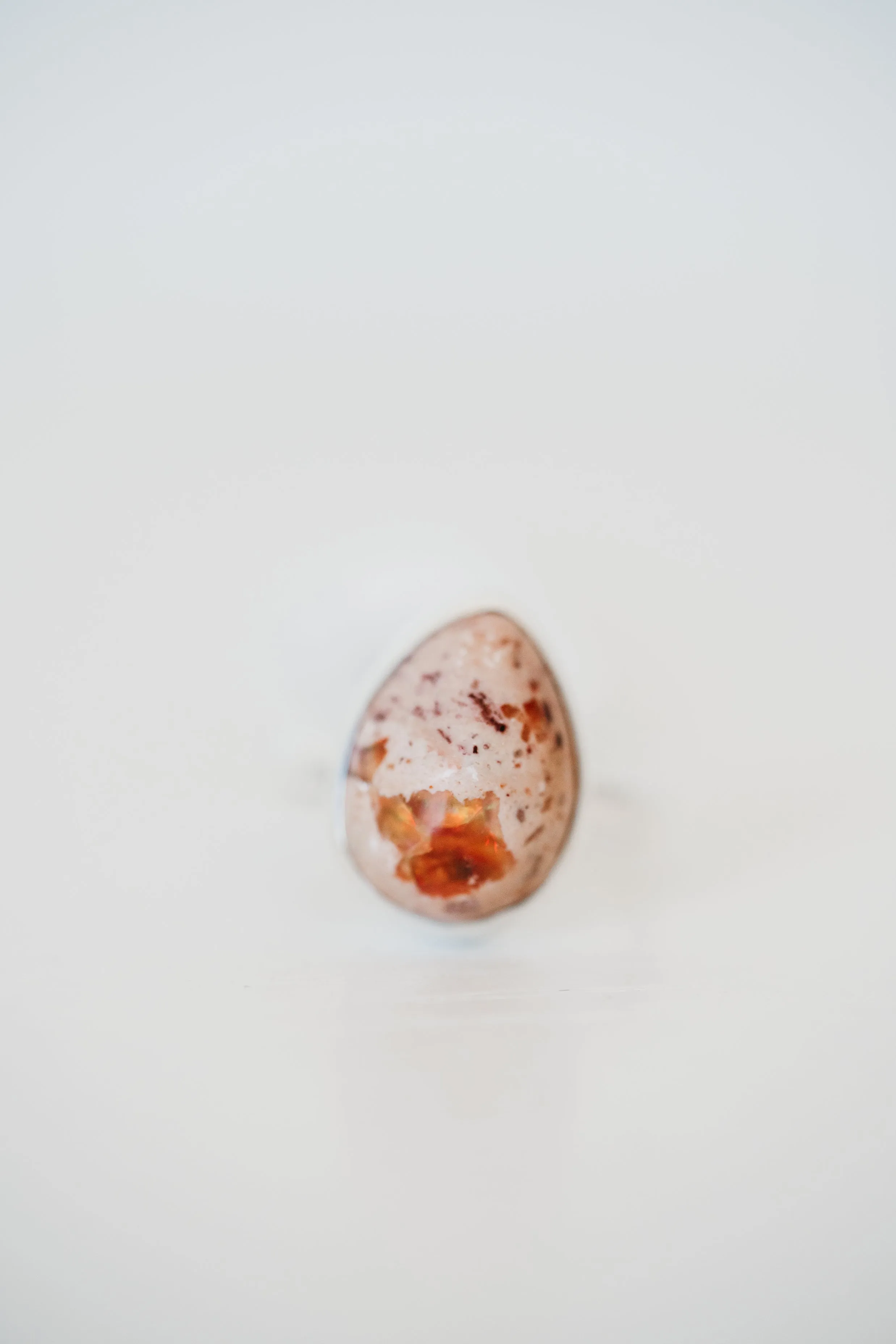 Whitaker Ring | Mexican Fire Opal